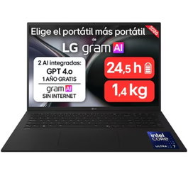 LG Gram 17ZD90TL-G.AX85BN 17'' Intel Core Ultra 7 32GB 512GB SSD Negro carbón